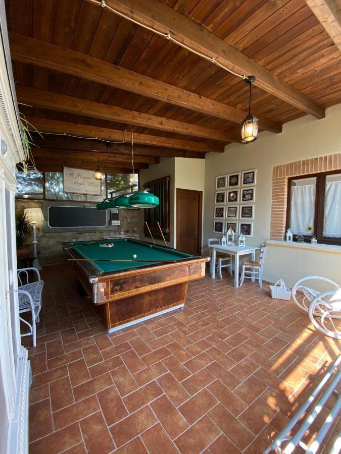 Ferienwohnung Il Poggio Degli Ulivi Collicello Exterior foto